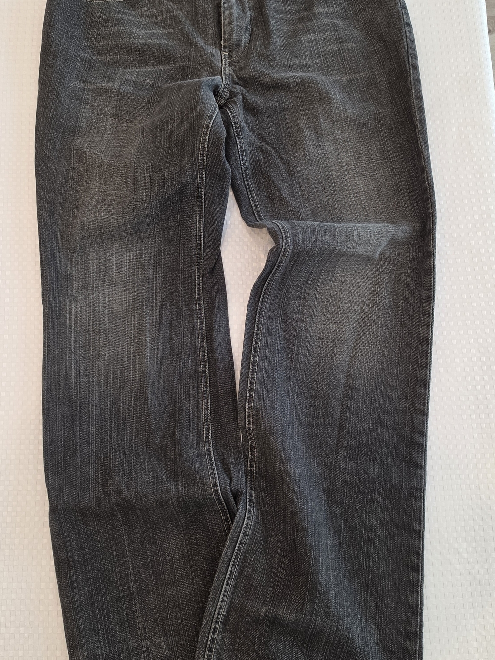 INC International Concepts Men's Charcoal Straight-Leg Jeans
